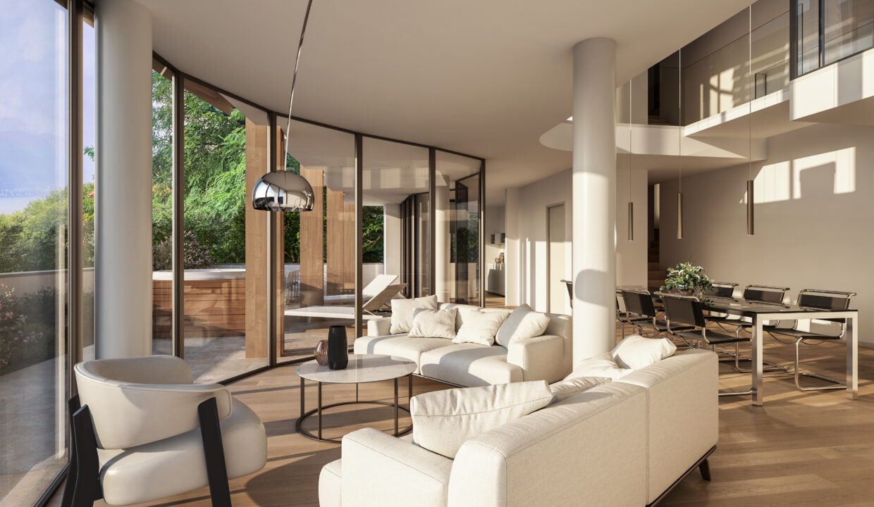 Menaggio Villa Moderna Con Vista Lago