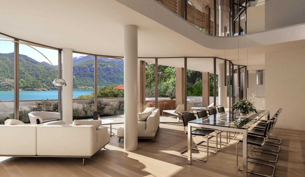 Menaggio Villa Moderna Con Vista Lago