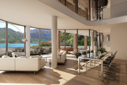 Menaggio Villa Moderna Con Vista Lago