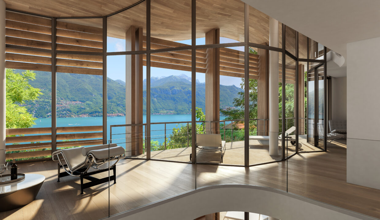 Menaggio Villa Moderna Con Vista Lago