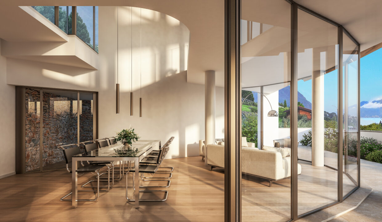 Menaggio Villa Moderna Con Vista Lago