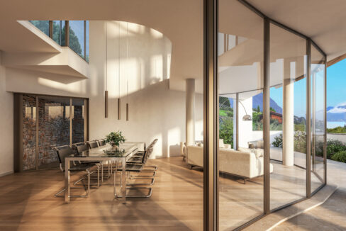 Menaggio Villa Moderna Con Vista Lago