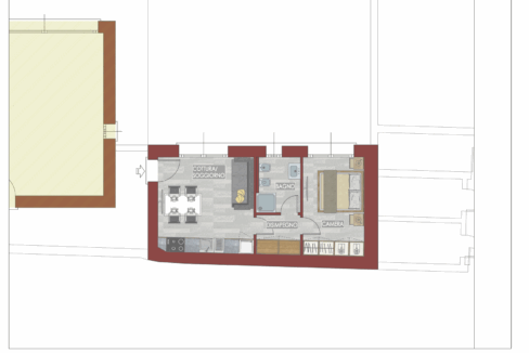 Appartamento Moderno Gera Lario con Giardino