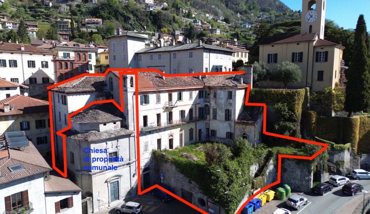 Palazzo Storico Fronte Lago Gravedona ed Uniti