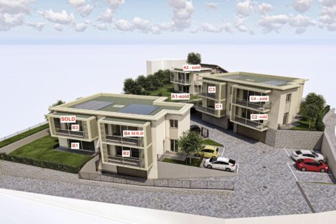 Lago Como Domaso Appartamenti Residence con Piscina