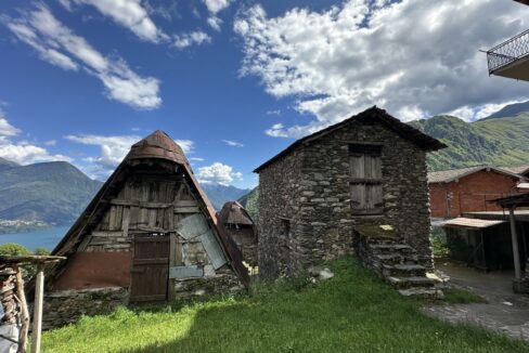 Rustico da Ristrutturare Gravedona ed Uniti con Vista Lago
