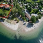 Villa Fronte Lago Como con Giardino Abbadia Lariana