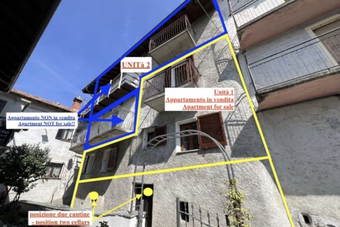 Appartamento Vercana con Balcone