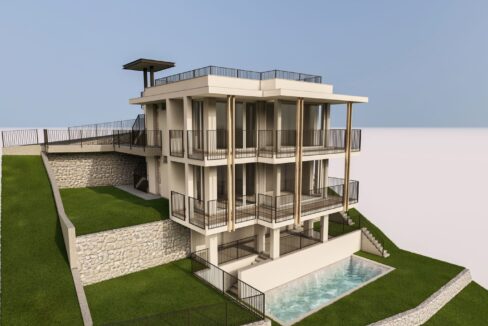 Terreno Edificabile Vista Lago Como Vercana