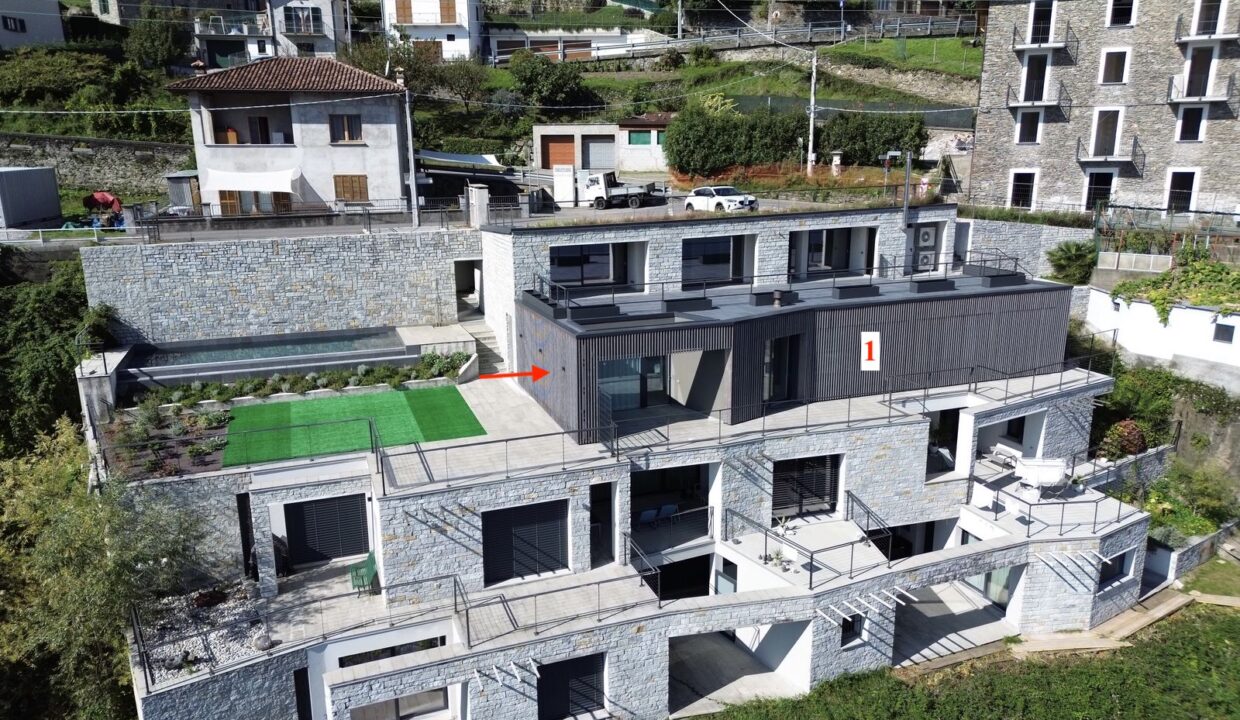 Appartamento Moderno Cremia con Terrazzi