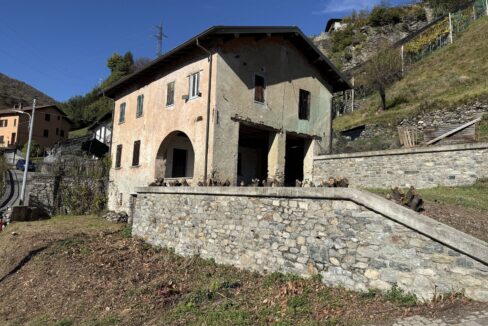 Casa Indipendente Gravedona ed Uniti con Giardino Vista Lago