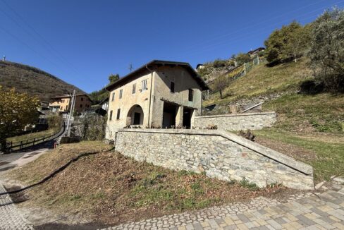 Casa Indipendente Gravedona ed Uniti con Giardino Vista Lago
