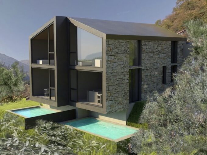 Ville Gravedona ed Uniti con Piscina Privata Vista Lago