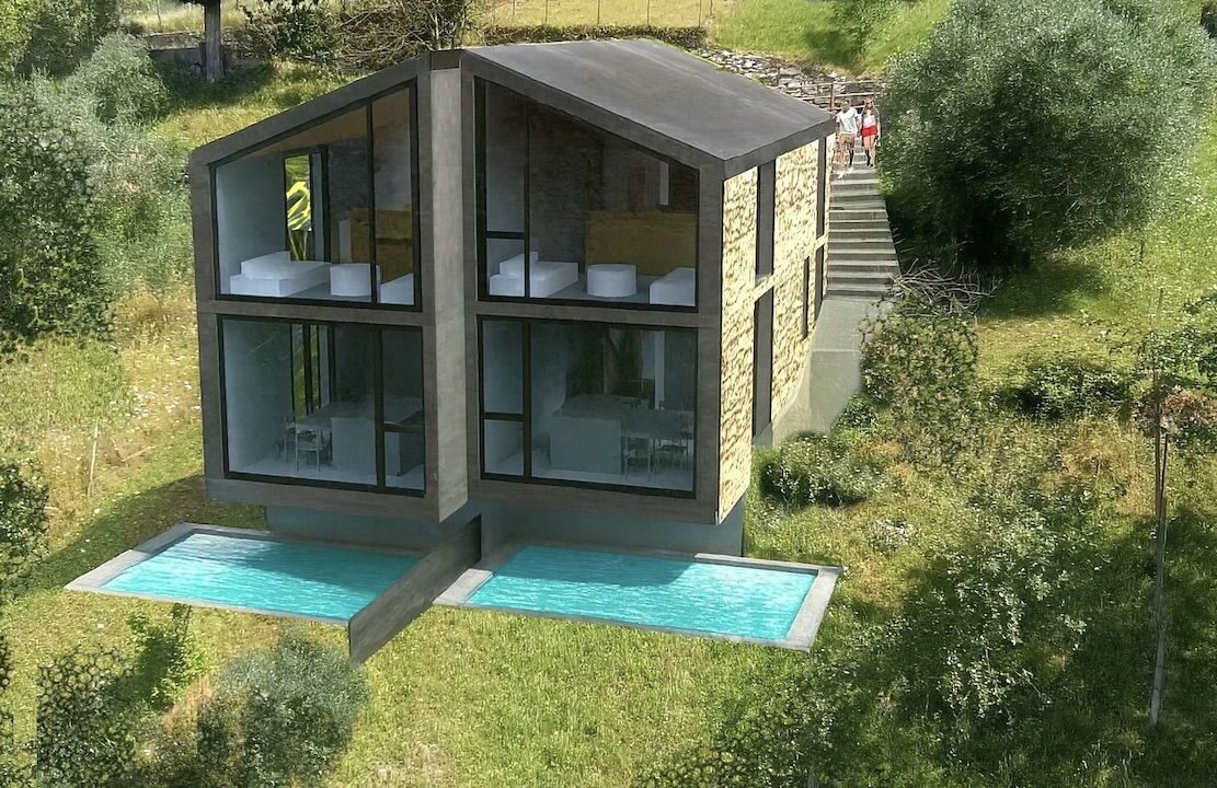 Ville Gravedona ed Uniti con Piscina Privata Vista Lago