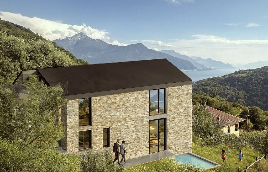 Ville Gravedona ed Uniti con Piscina Privata Vista Lago