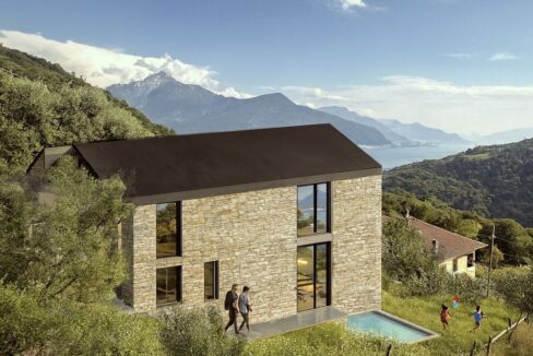 Ville Gravedona ed Uniti con Piscina Privata Vista Lago