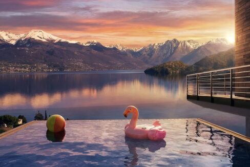 VILLA Lago Como Pianello del Lario Rif.MC004A - 5_rid