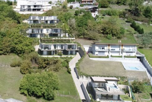 Appartamenti Moderni Vercana Lago di Como con Piscina