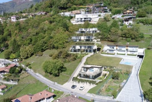Appartamenti Moderni Vercana Lago di Como con Piscina