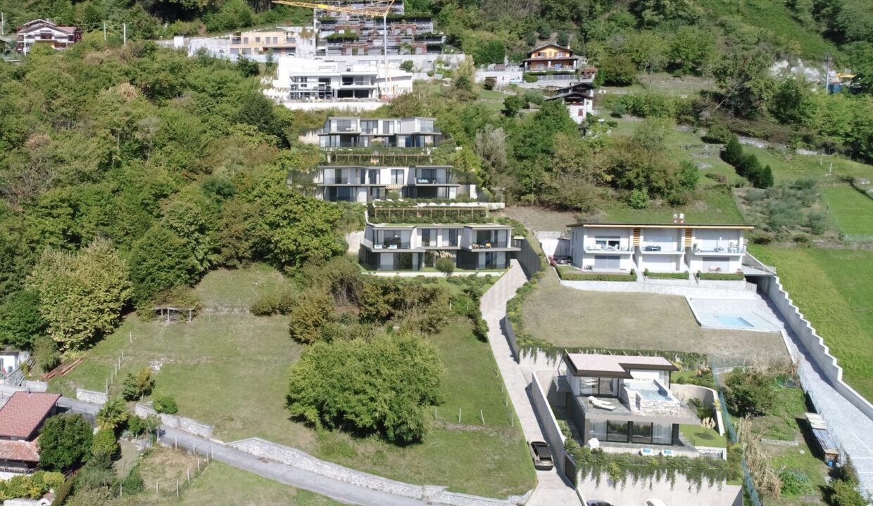 Appartamenti Moderni Vercana Lago di Como con Piscina