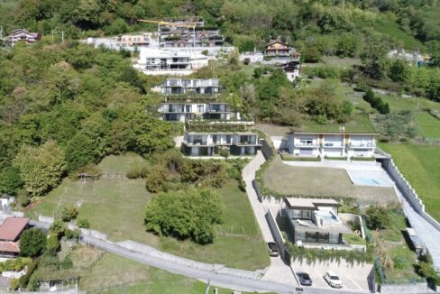 Appartamenti Moderni Vercana Lago di Como con Piscina