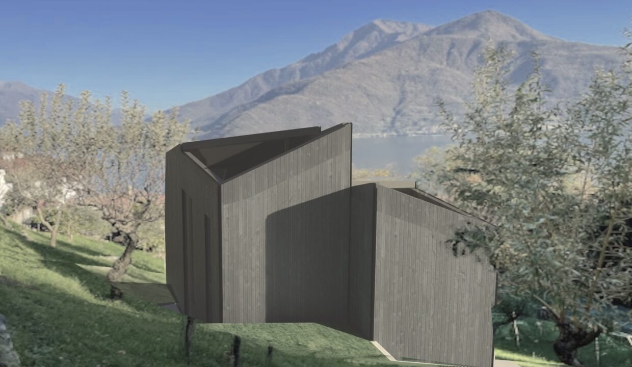 Terreno Edificabile Lago Como Musso Progetto Approvato