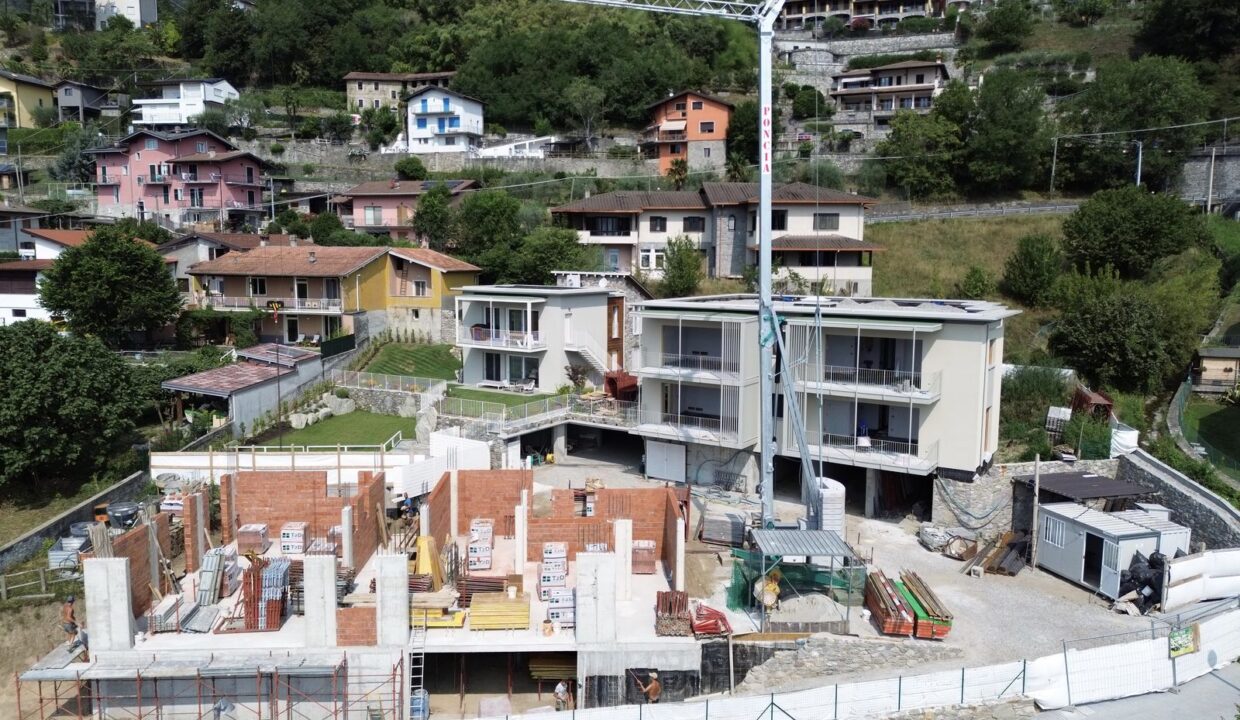 Lago Como Domaso Appartamenti Residence con Piscina