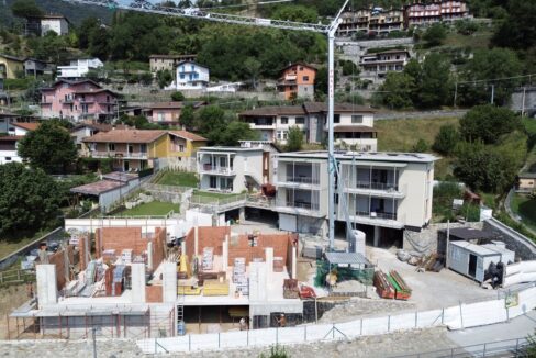 Lago Como Domaso Appartamenti Residence con Piscina