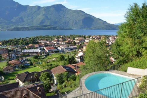 Appartamento Vista Lago Residence con Piscina Domaso