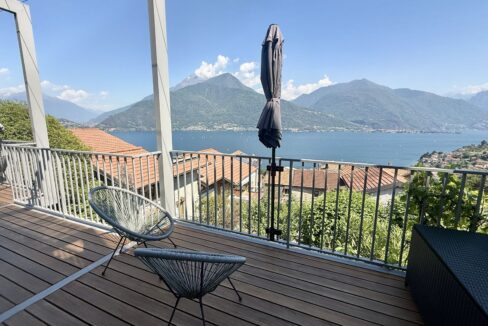 Appartamento Pianello del Lario con Terrazzi Vista Lago