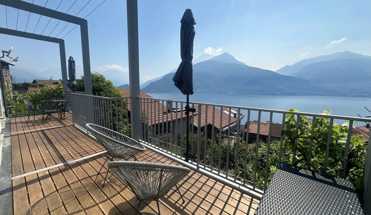 Appartamento Pianello del Lario con Terrazzi Vista Lago