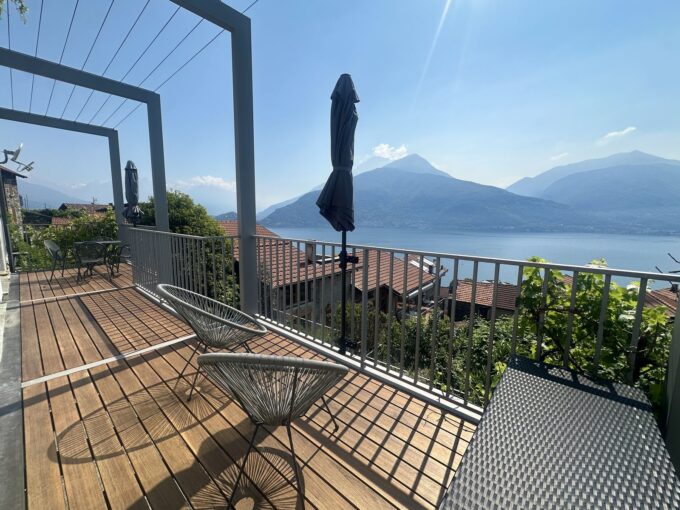 Appartamento Pianello del Lario con Terrazzi Vista Lago