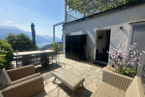 Appartamento Pianello del Lario con Terrazzi Vista Lago