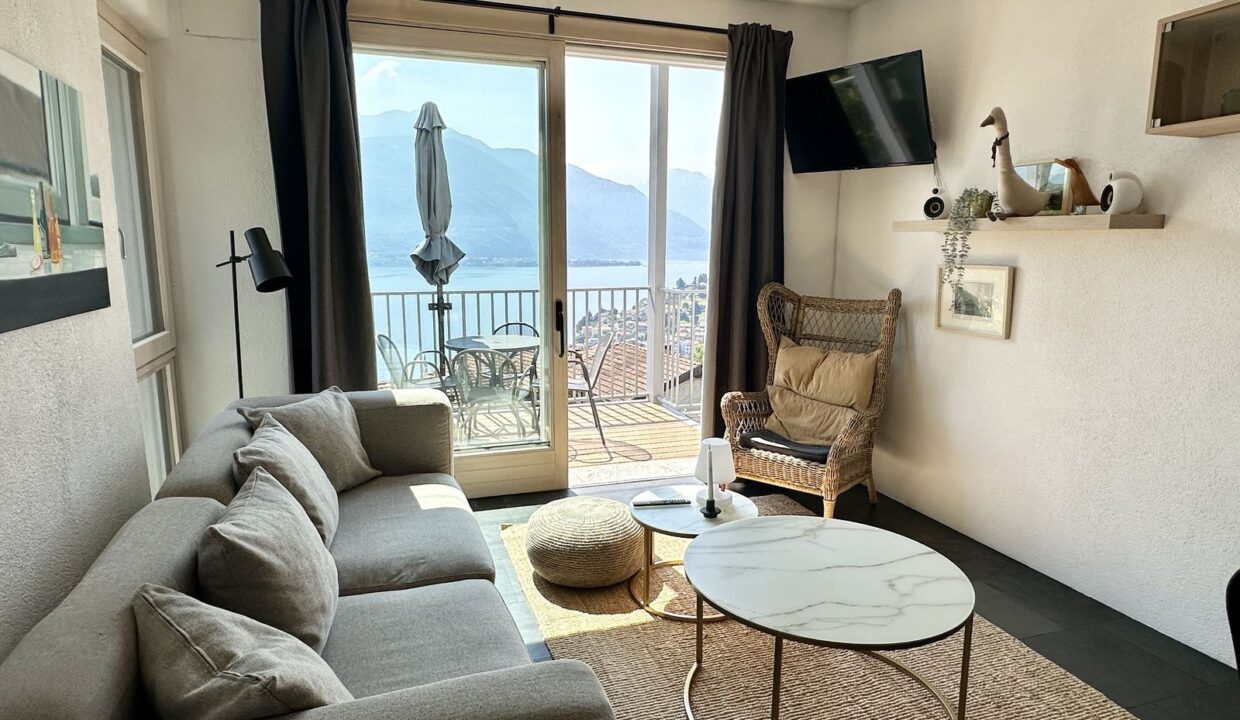 Appartamento Pianello del Lario con Terrazzi Vista Lago