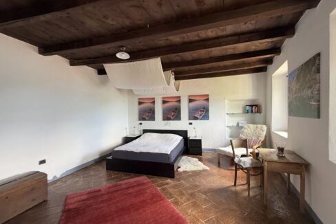 Casale Restaurato Vercana Vista Lago di Como