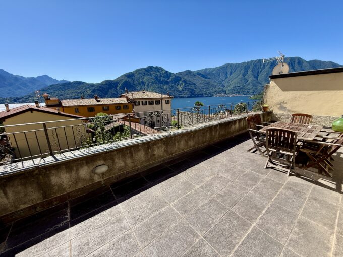 Vista dal balcone