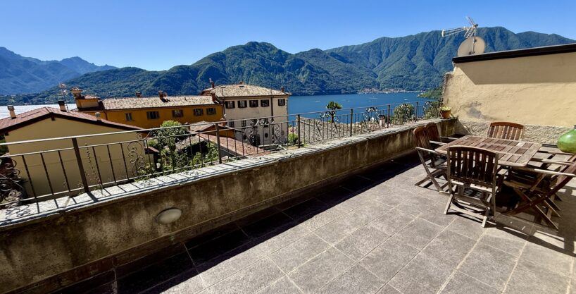Vista dal balcone