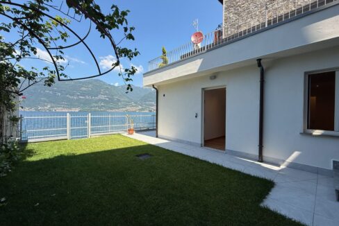 Casa Fronte Lago Como Lezzeno con Giardino