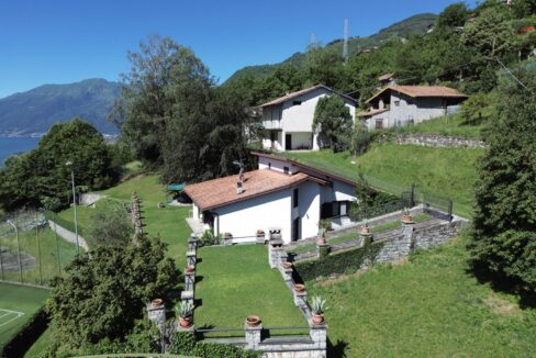 Villa Indipendente con Giardino Vista Lago Montemezzo