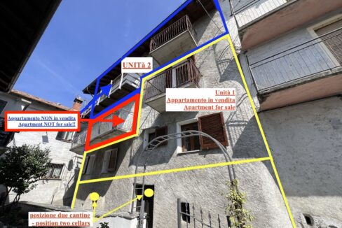 Appartamento Vercana Lago Como