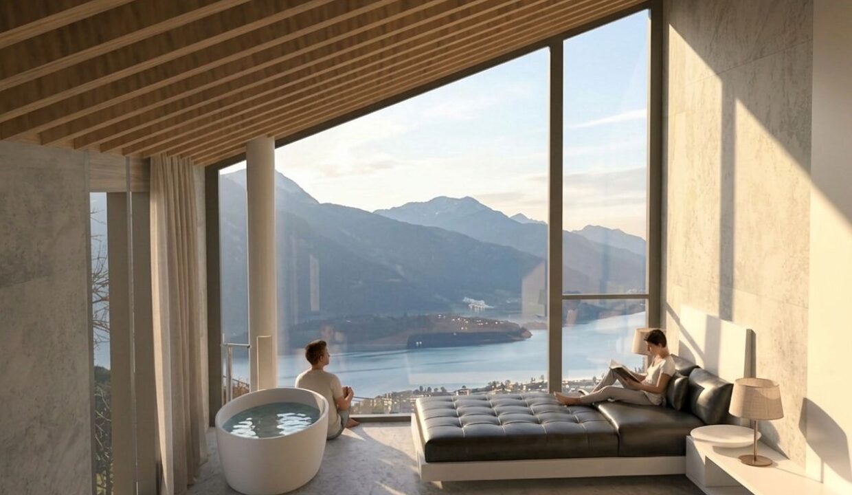 Villa Gravedona ed Uniti con Piscina e Vista Lago