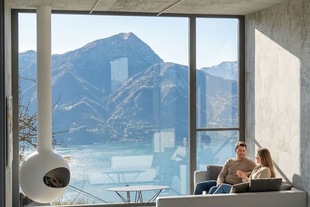 Villa Gravedona ed Uniti con Piscina e Vista Lago
