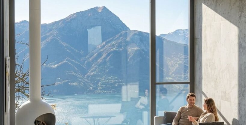 Villa Gravedona ed Uniti con Piscina e Vista Lago