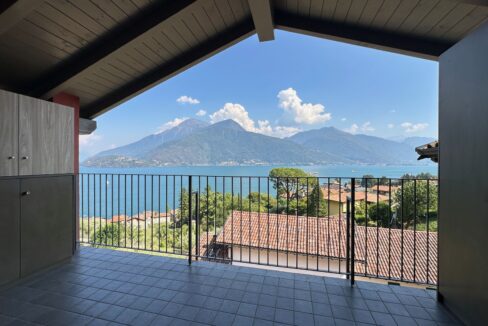 Appartamento Musso Vista Lago con Terrazzi e Garage
