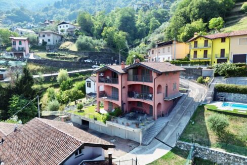 Appartamento Musso Vista Lago con Terrazzi e Garage