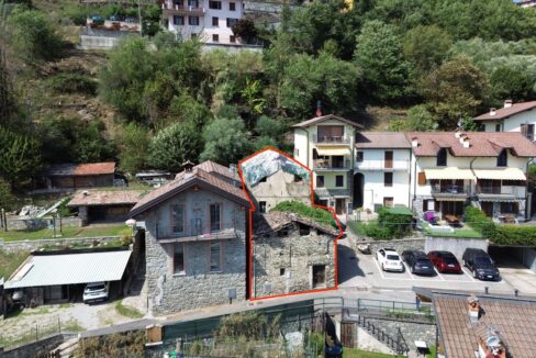 Rustico da Ristrutturare Domaso Vista Lago Como