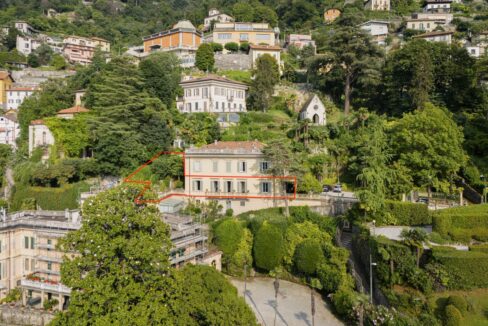 Prestigioso Appartamento Fronte Lago Como - Blevio