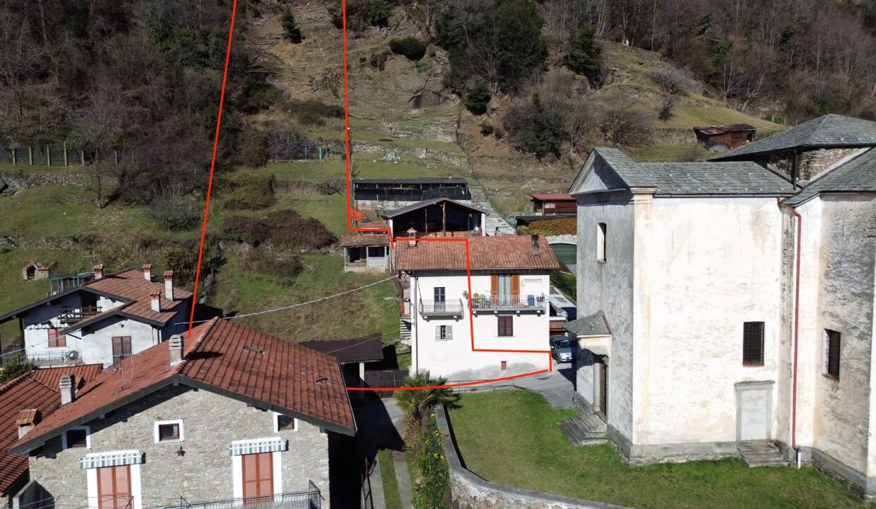 Gravedona ed Uniti Casa Da Ristrutturare Vista Lago