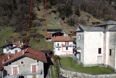 Gravedona ed Uniti Casa Da Ristrutturare Vista Lago