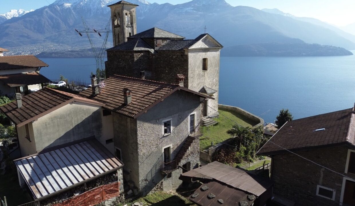 Gravedona ed Uniti Casa Da Ristrutturare Vista Lago